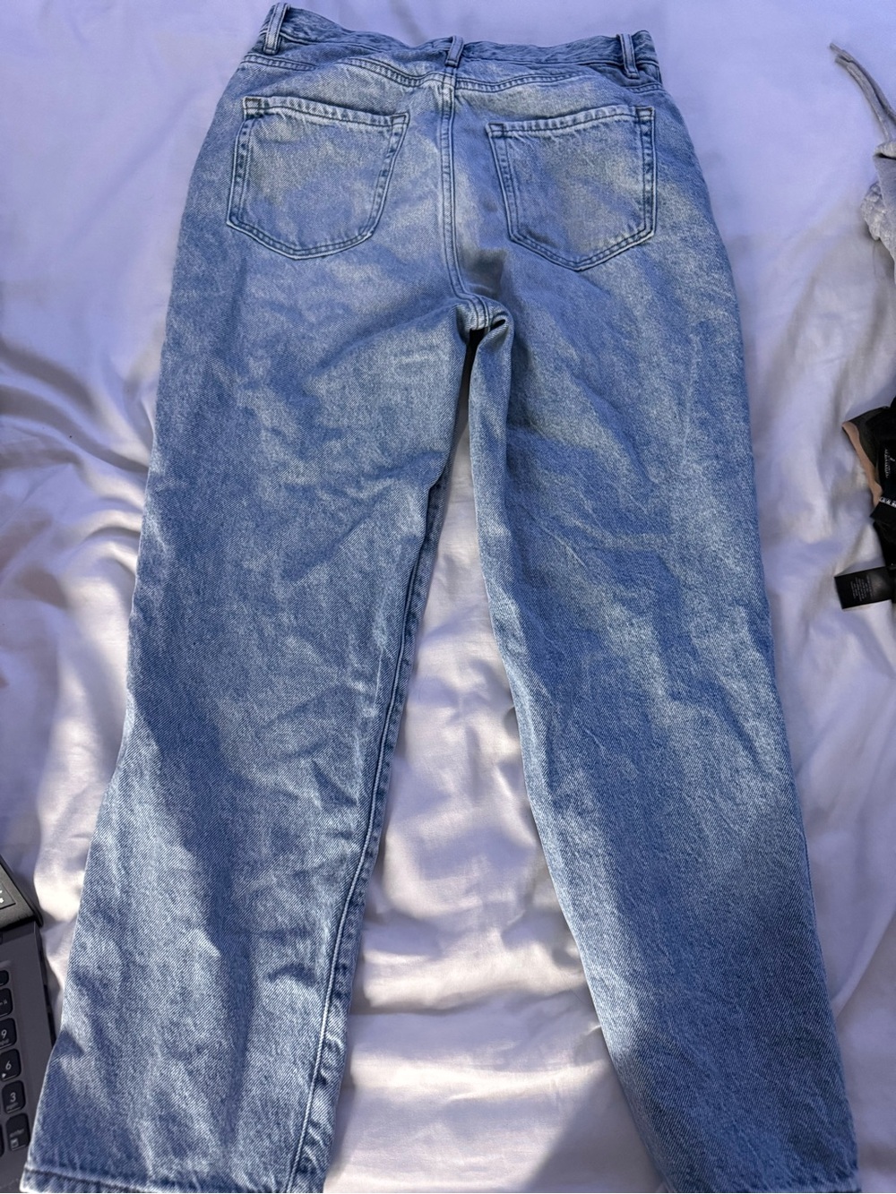 PLAYBOY Light Blue Boot Cut Jeans with White Logo - Picture 7 of 10